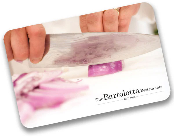 Bartolotta Physical Gift Card